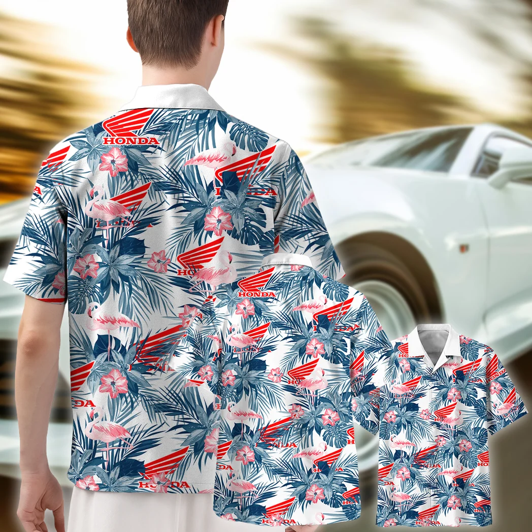 Honda Motors Hawaiian Shirt All Over Print, Garage Life Button Shirt HVN1537HMT