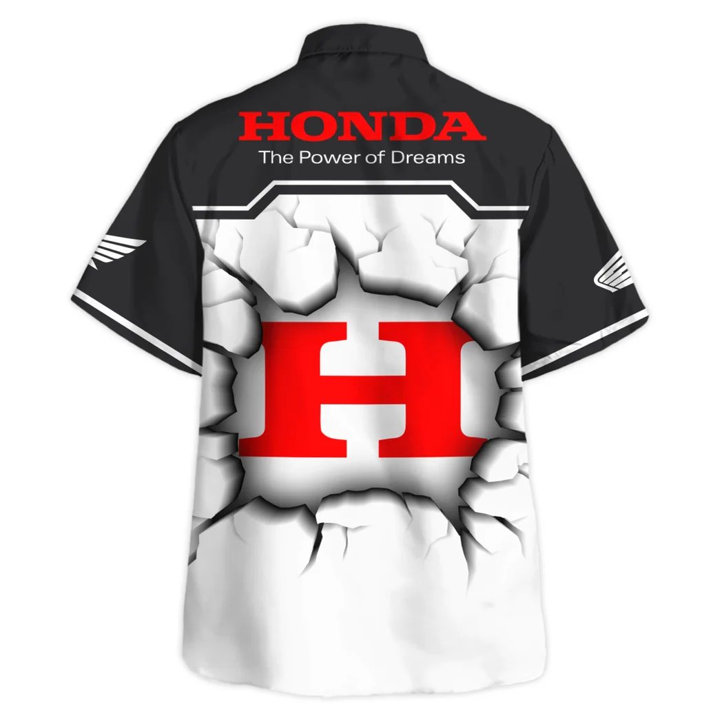 Honda Motors Hawaiian Shirt, Performance Gear Button Shirt HVN1400HM