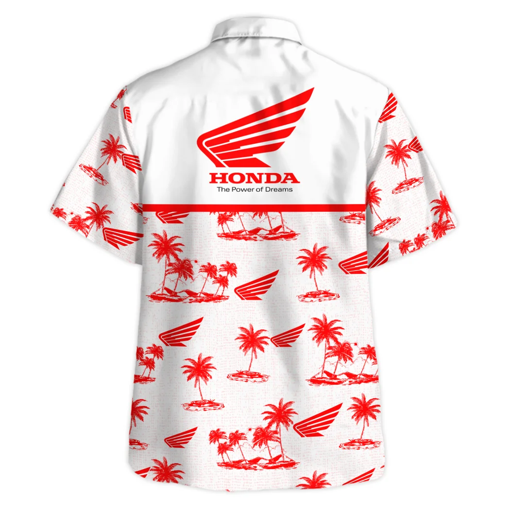 Honda Motors Hawaiian Shirt Tropical Style, Engine Lover Button Shirt HVN1536HMT