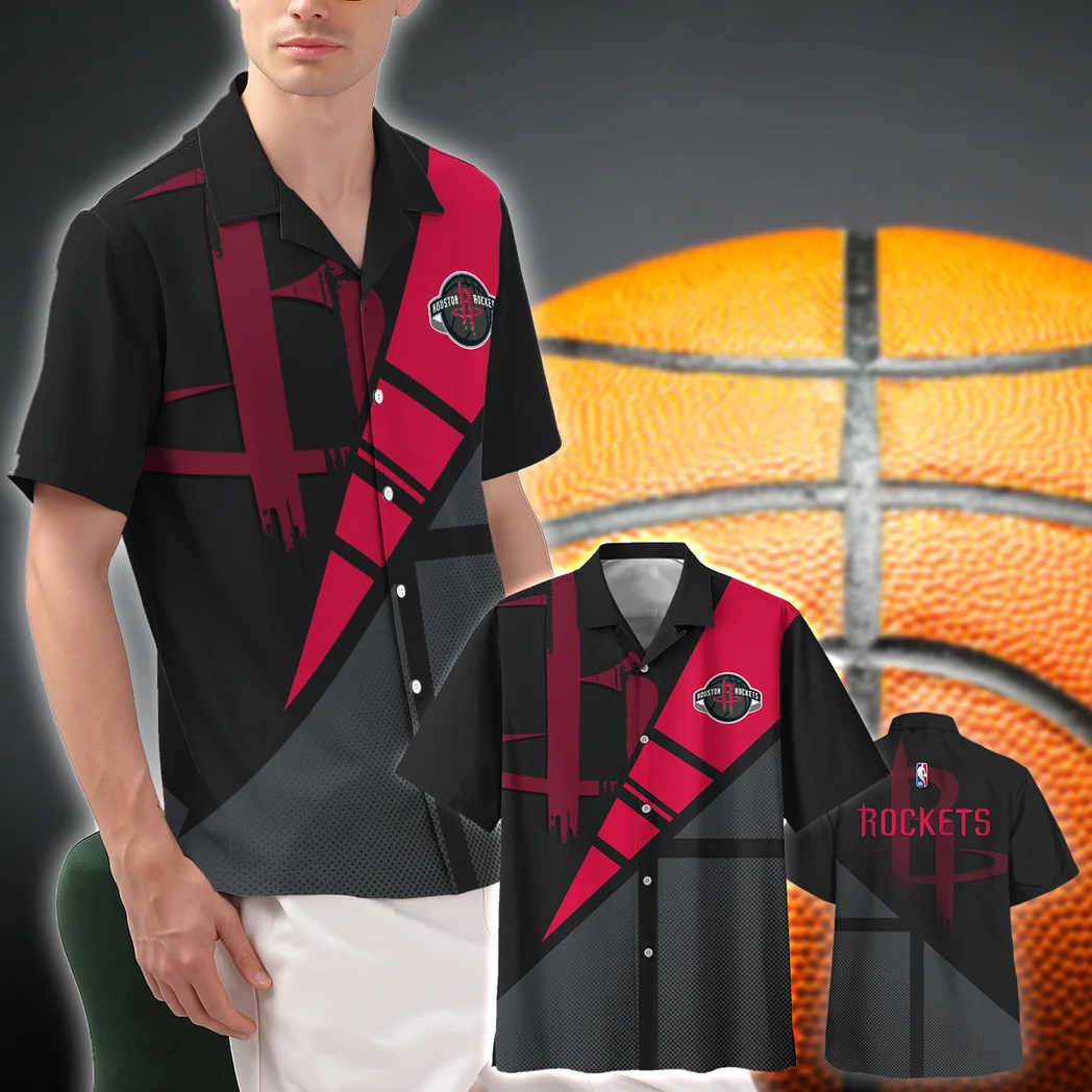Houston Rockets Hawaiian Shirt Fan Edition Design, Classic Fan Button Shirt HVN1578HR