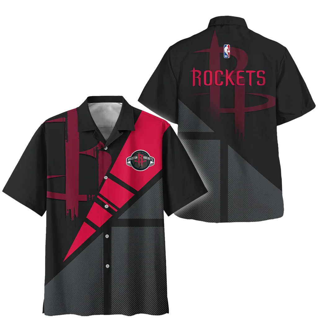 Houston Rockets Hawaiian Shirt Fan Edition Design, Classic Fan Button Shirt HVN1578HR