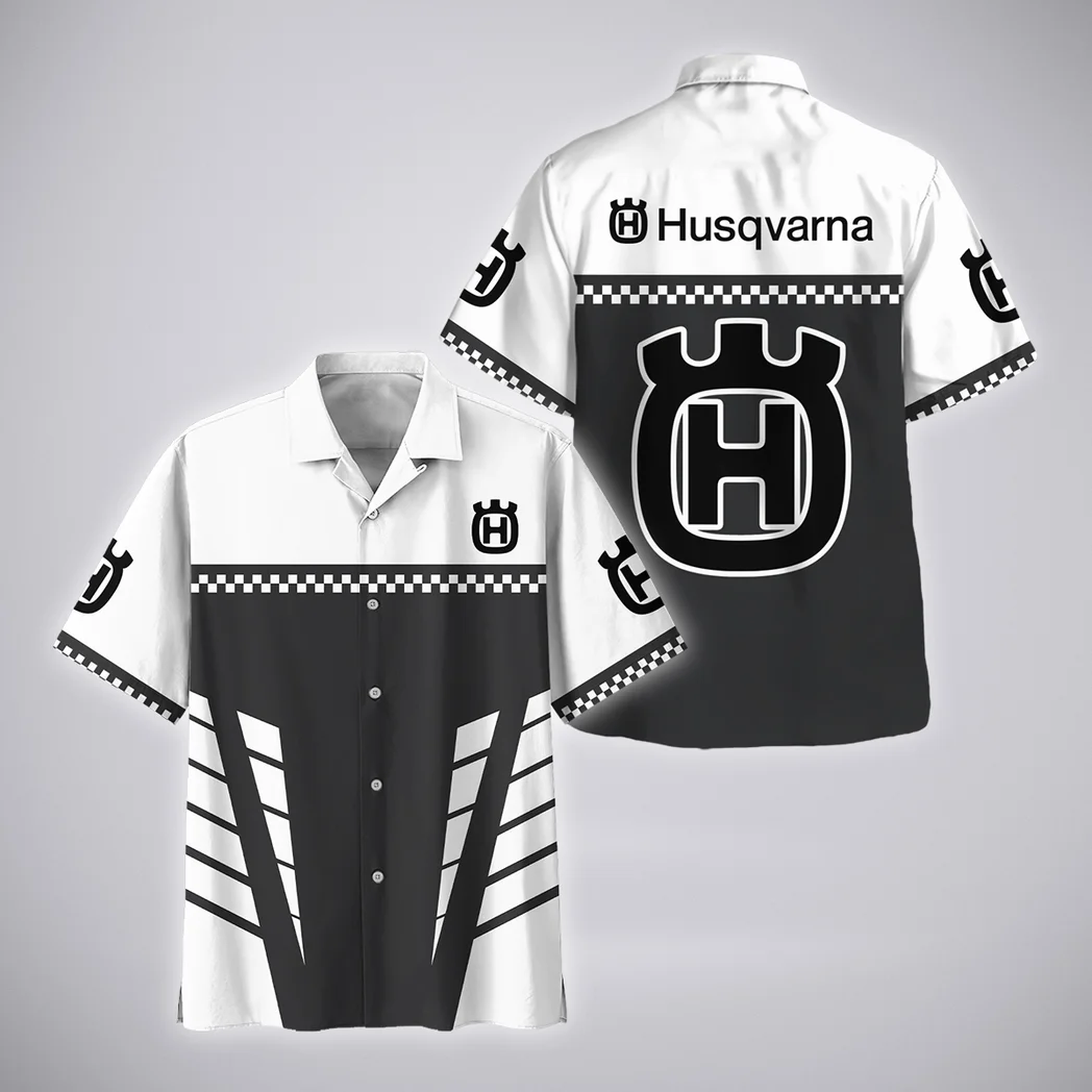 Husqvarna Hawaiian Shirt, Road-Trip Ready Button Shirt HVN1385HU