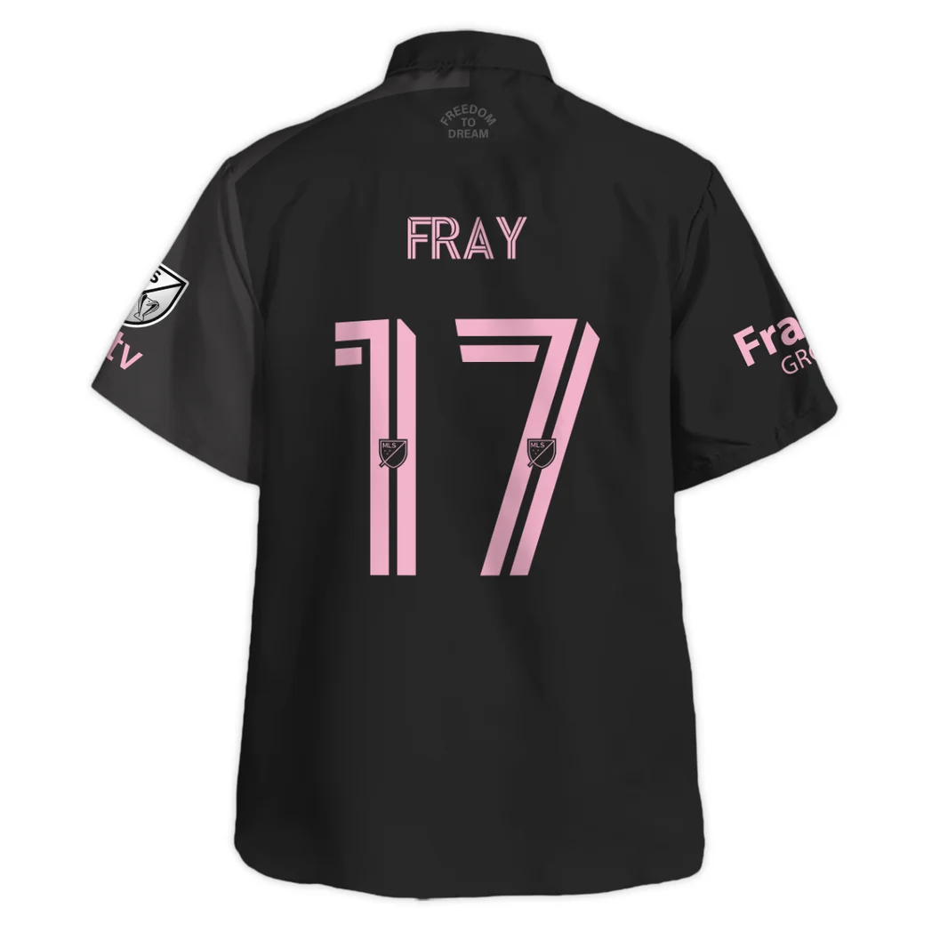 Ian Fray Inter Miami Hawaiian Shirt Champions MLS 2025, Bold Supporter Button Shirt HVN1420IF