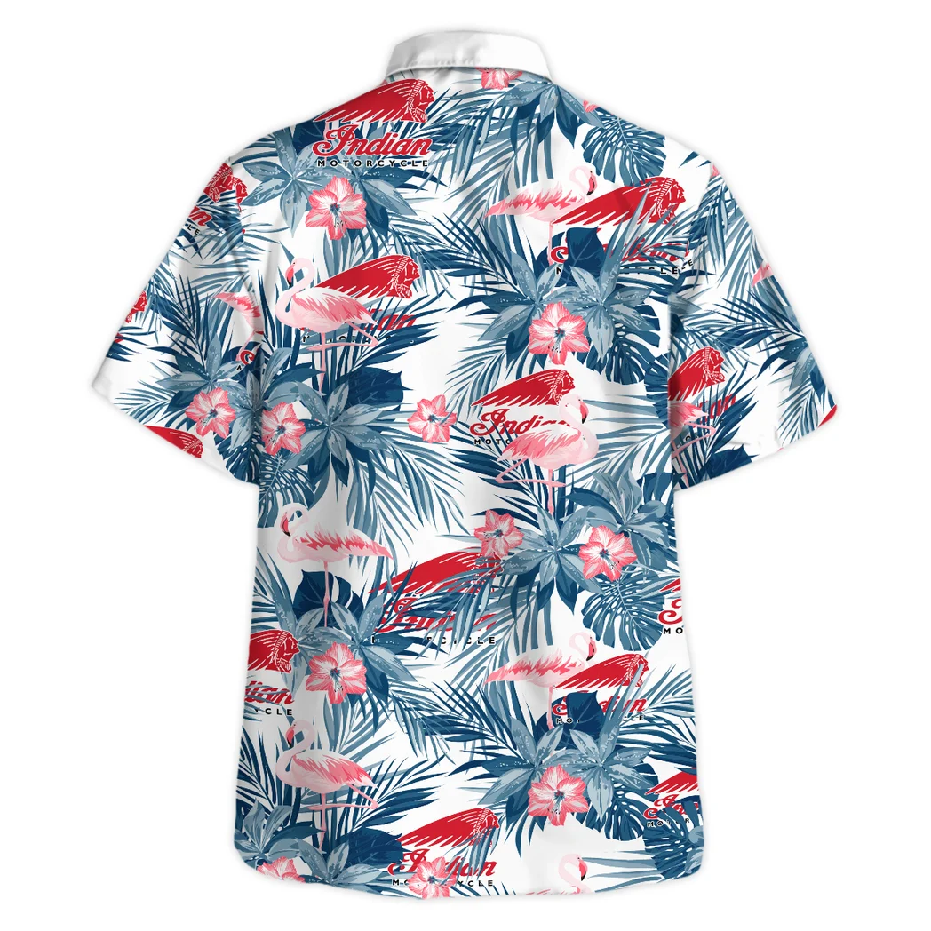 Indian Motorcycle Hawaiian Shirt All Over Print, Street Racer Button Shirt HVN1537IM