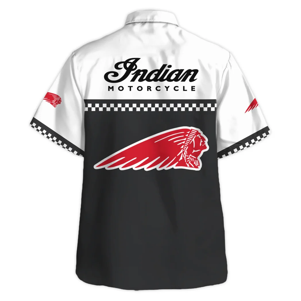 Indian Motorcycle Hawaiian Shirt, Speed Legend Button Shirt HVN1385IM