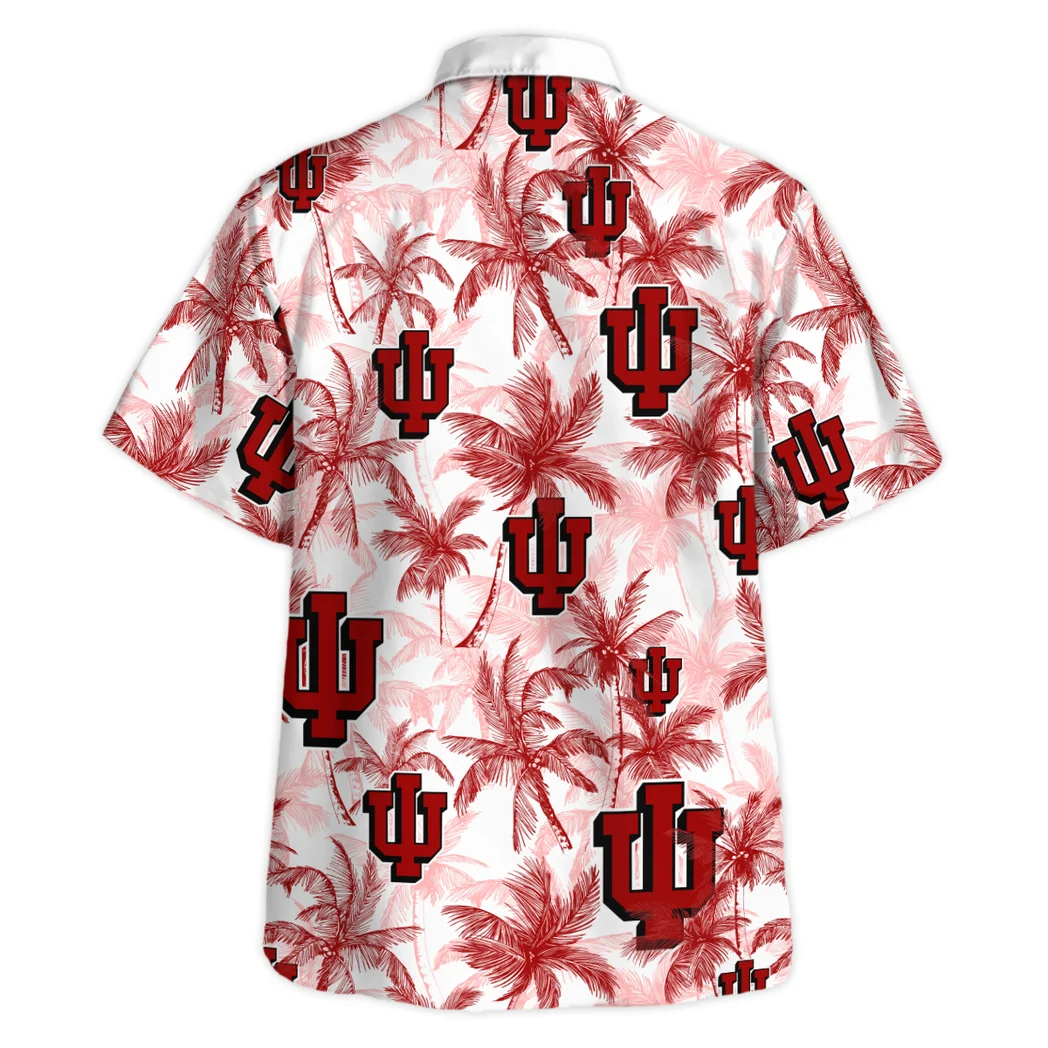 Indiana Hoosiers Hawaiian Shirt Logo Print, Bold Supporter Button Shirt HVN1468IH