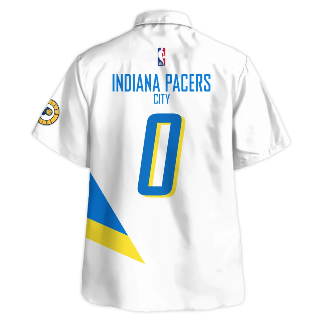 Indiana Pacers Hawaiian Shirt Exclusive Logo, Summer Spirit Button Shirt HVN1533IP