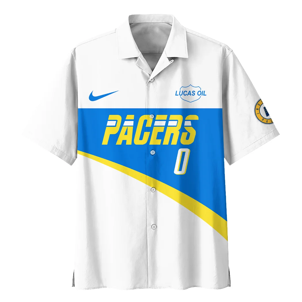 Indiana Pacers Hawaiian Shirt Exclusive Logo, Summer Spirit Button Shirt HVN1533IP