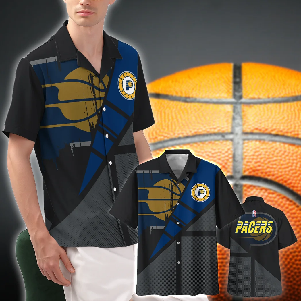 Indiana Pacers Hawaiian Shirt Fan Edition Design, Fan Pride Button Shirt HVN1578IP