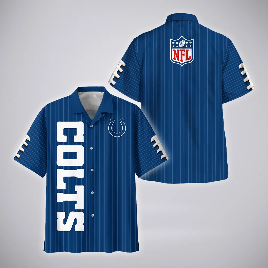 Indianapolis Colts Hawaiian Shirt, Celebration Style Button Shirt HVN1424IC