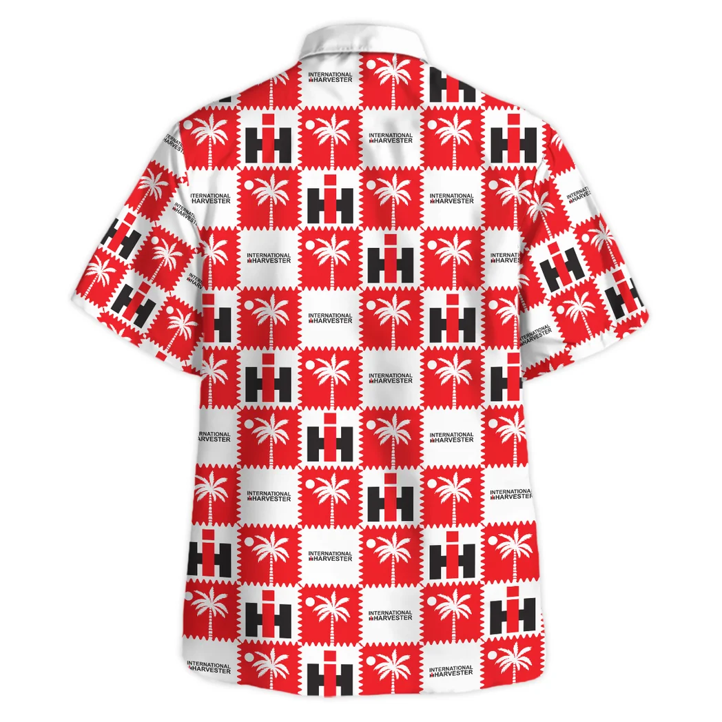 International Harvester Hawaiian Shirt Logo Exclusive, Open Road Button Shirt HVN1540IH