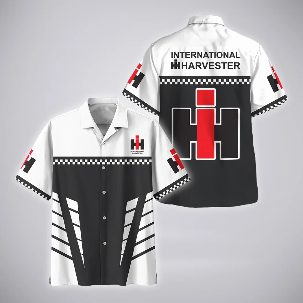 International Harvester Hawaiian Shirt, Street Racer Button Shirt HVN1385IH