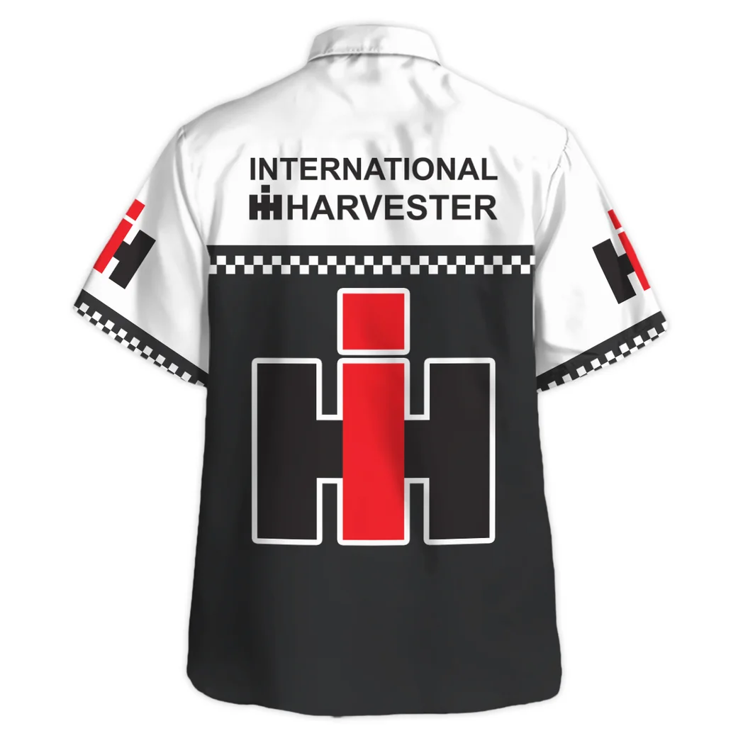 International Harvester Hawaiian Shirt, Street Racer Button Shirt HVN1385IH