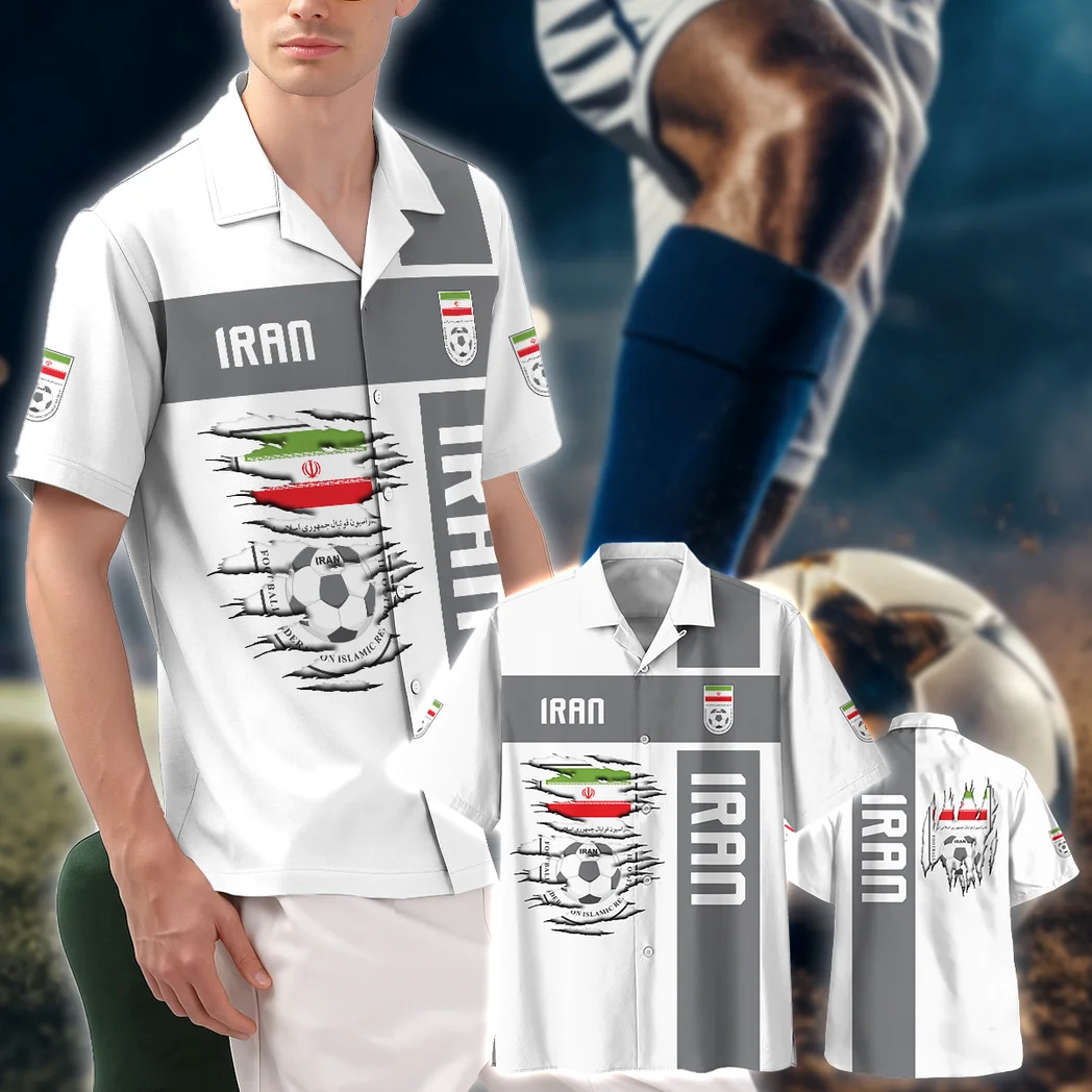 IR Iran Hawaiian Shirt FIFA World Cup 26 Limited Edition, Fan Pride Button Shirt HVN1588IR