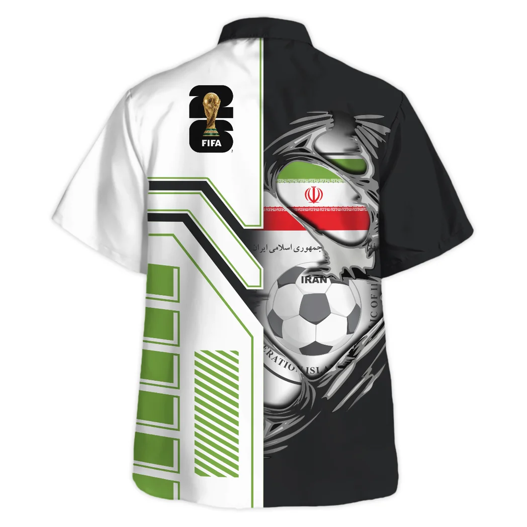IR Iran Hawaiian Shirt FIFA World Cup 26 Limited Edition, Sport Pride Button Shirt HVN1590IR