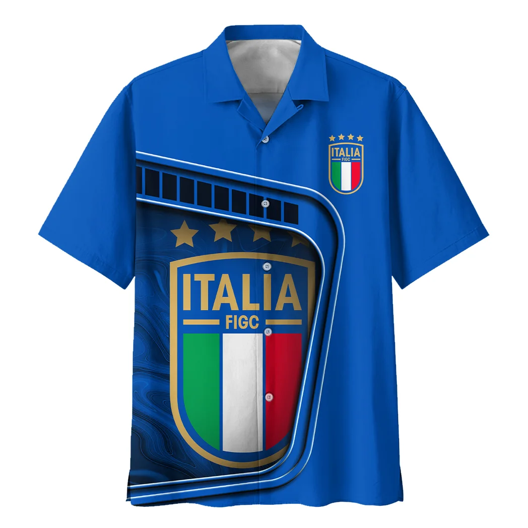 Italy FIFA World Cup 2026 Hawaiian Shirt, Victory Vibe Button Shirt HVN1560IT