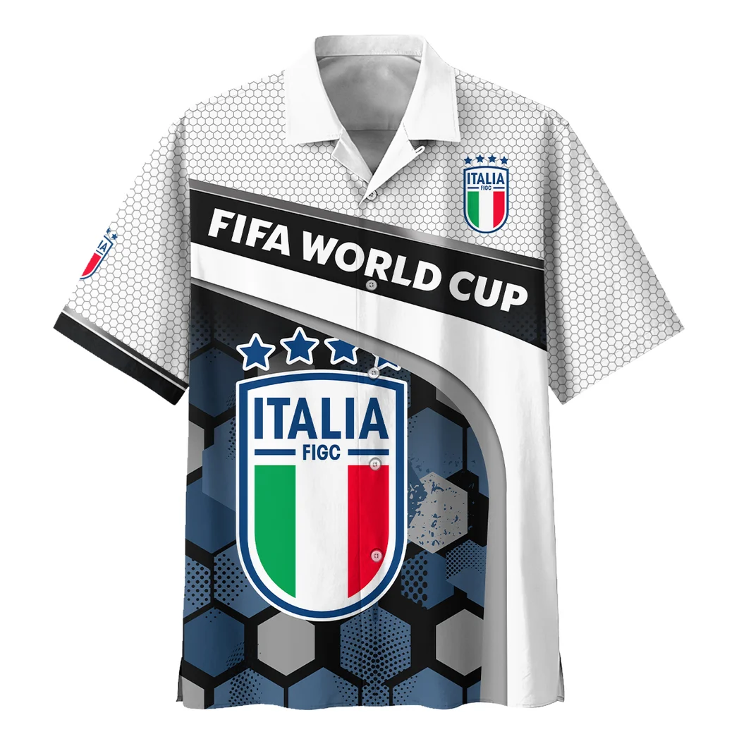 Italy FIFA World Cup 2026 Hawaiian Shirt, Victory Vibe Button Shirt HVN1565IT