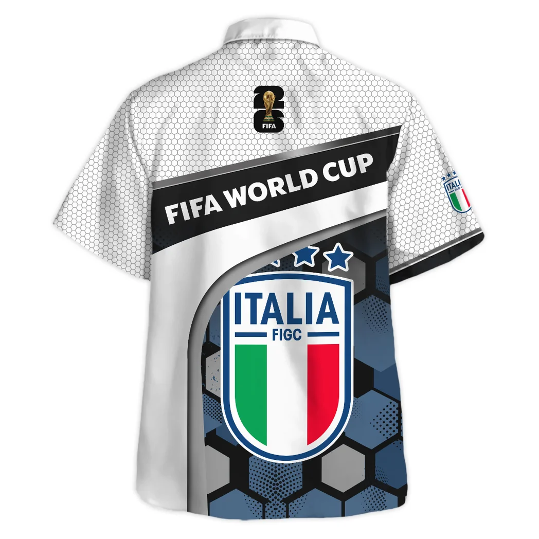 Italy FIFA World Cup 2026 Hawaiian Shirt, Victory Vibe Button Shirt HVN1565IT