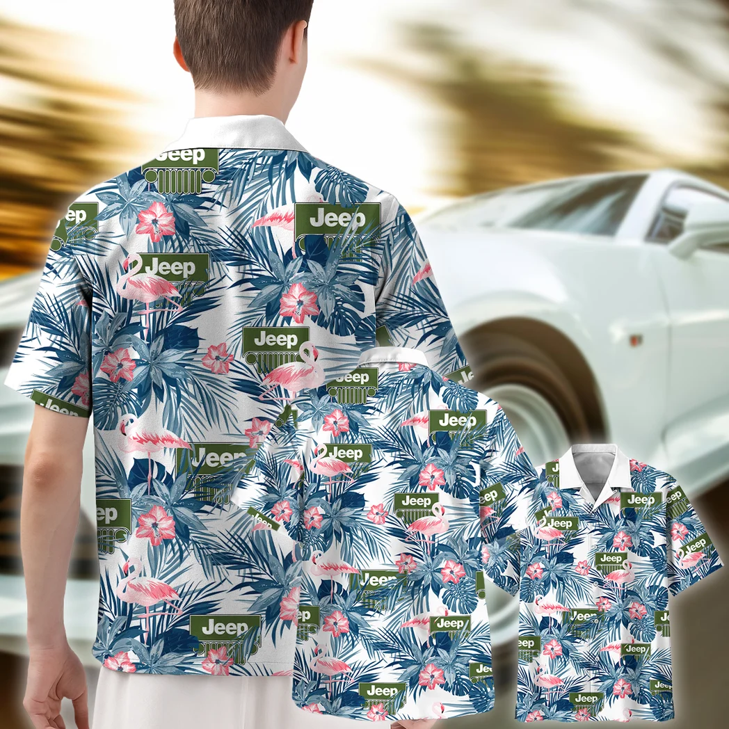 Jeep Hawaiian Shirt All Over Print, Street-Ready Button Shirt HVN1537JE