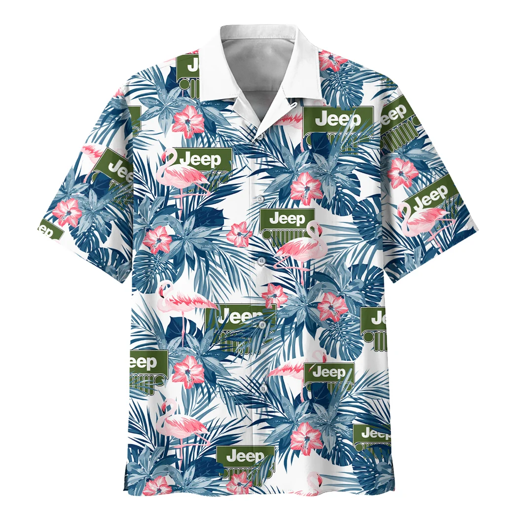 Jeep Hawaiian Shirt All Over Print, Street-Ready Button Shirt HVN1537JE