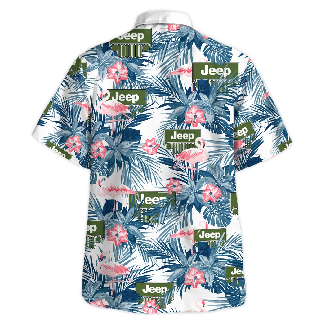 Jeep Hawaiian Shirt All Over Print, Street-Ready Button Shirt HVN1537JE