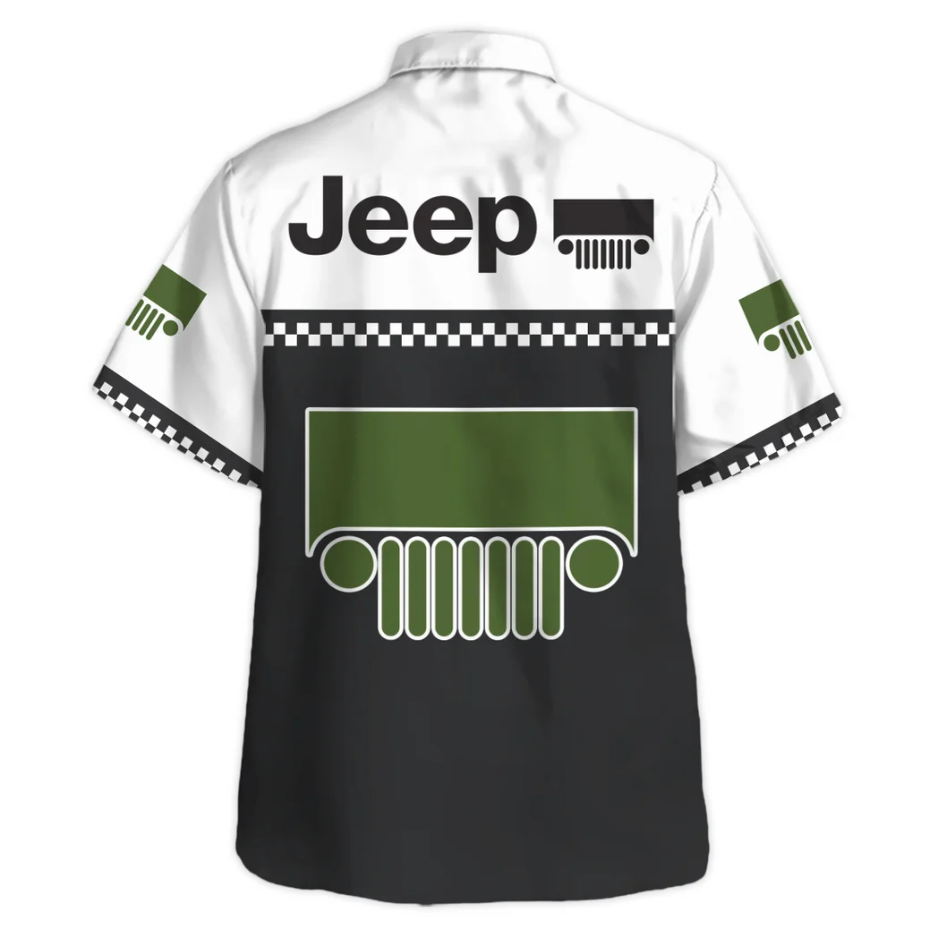 Jeep Hawaiian Shirt, Open Road Button Shirt HVN1385JE