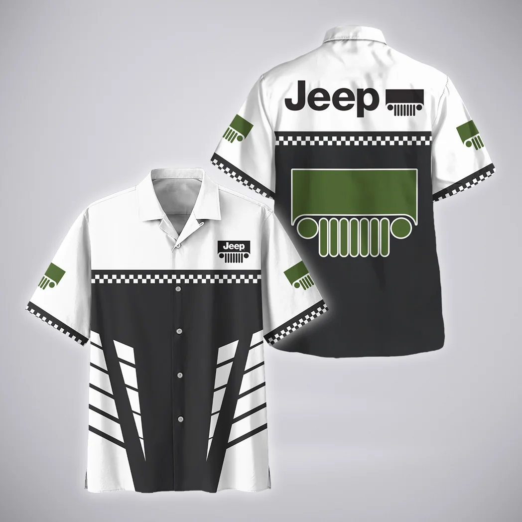 Jeep Hawaiian Shirt, Open Road Button Shirt HVN1385JE