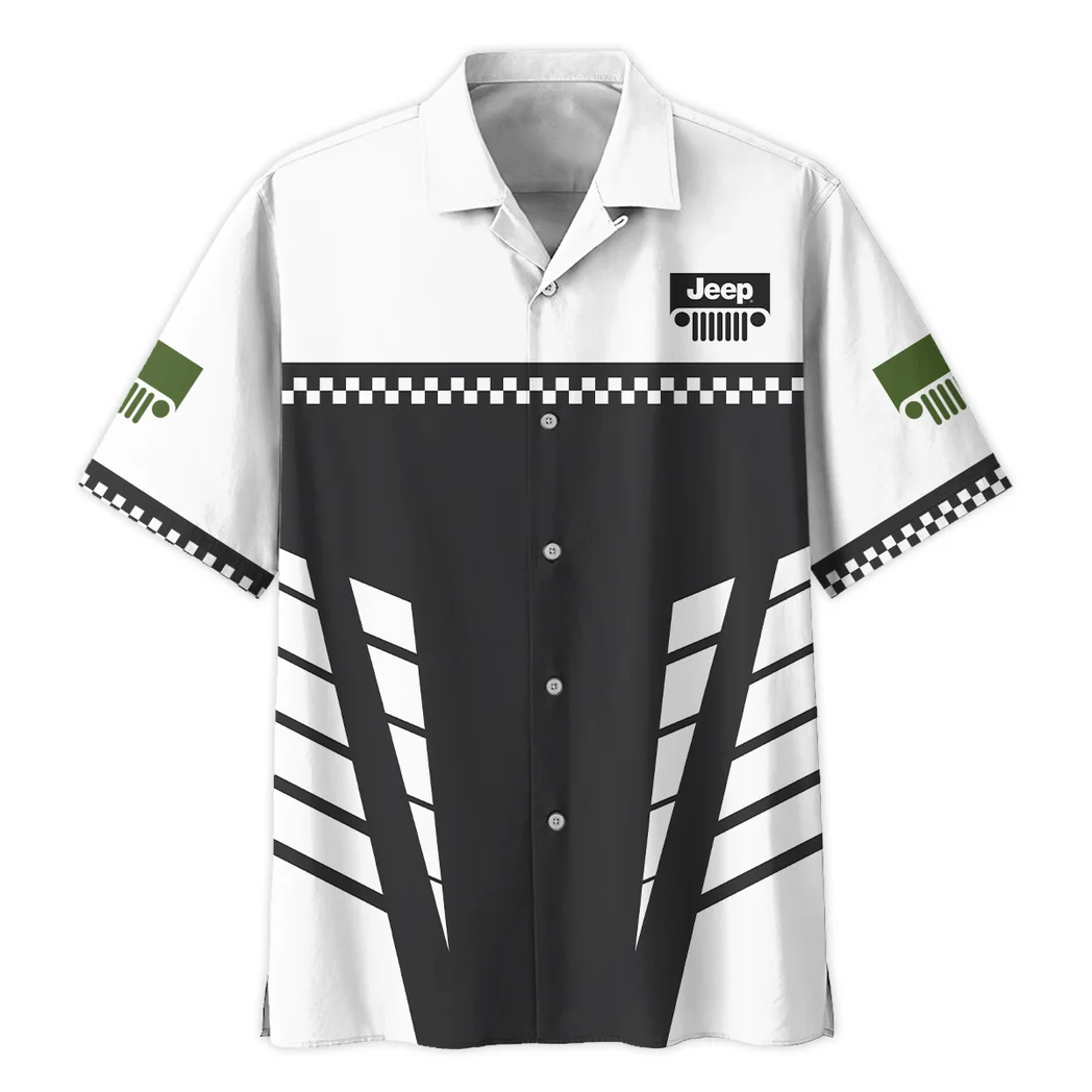 Jeep Hawaiian Shirt, Open Road Button Shirt HVN1385JE