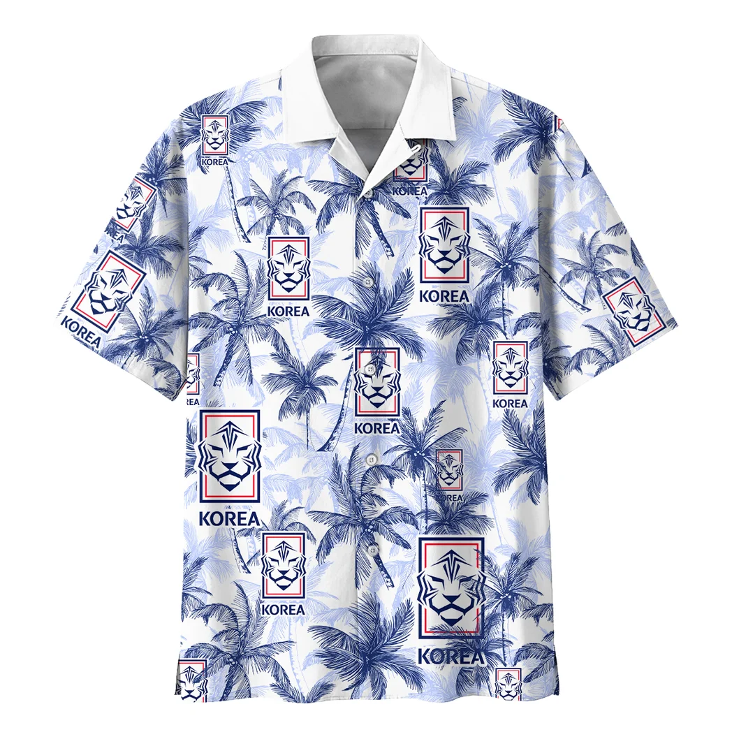 Korea Republic Hawaiian Shirt FIFA World Cup 26 Limited Edition, Sport Passion Button Shirt HVN1585KO
