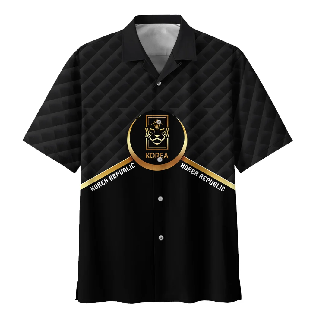 Korea Republic Hawaiian Shirt FIFA World Cup 26 Limited Edition, Summer Spirit Button Shirt HVN1582KO