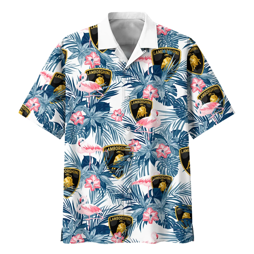 Lamborghini Hawaiian Shirt All Over Print, Car Meet Button Shirt HVN1537LB