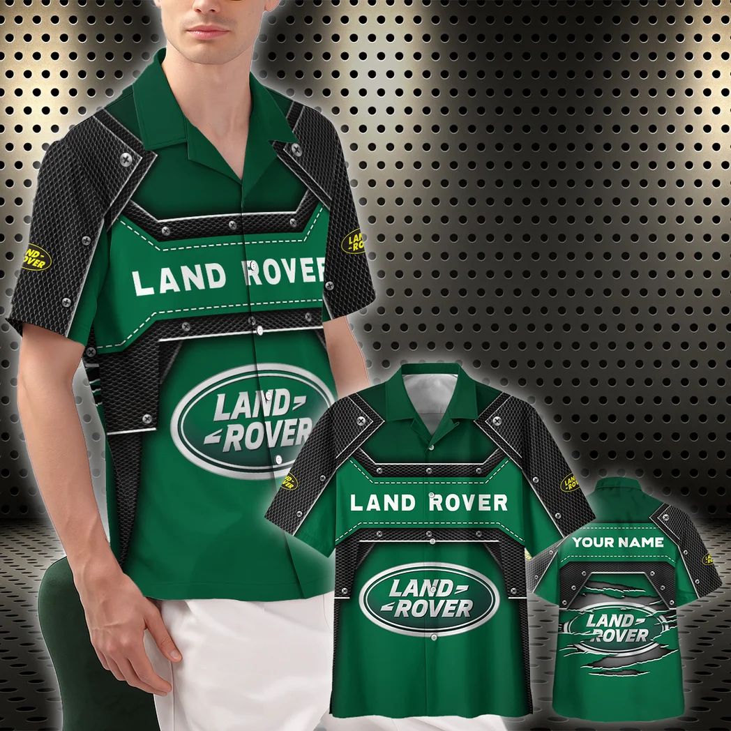 Land Rover Hawaiian Shirt, Car Meet Button Shirt HVN1401LR