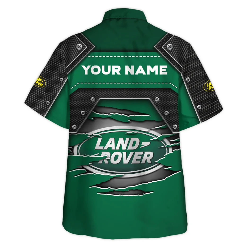 Land Rover Hawaiian Shirt, Car Meet Button Shirt HVN1401LR