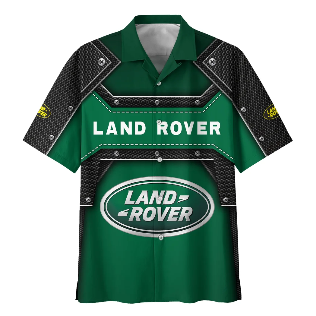 Land Rover Hawaiian Shirt, Car Meet Button Shirt HVN1401LR