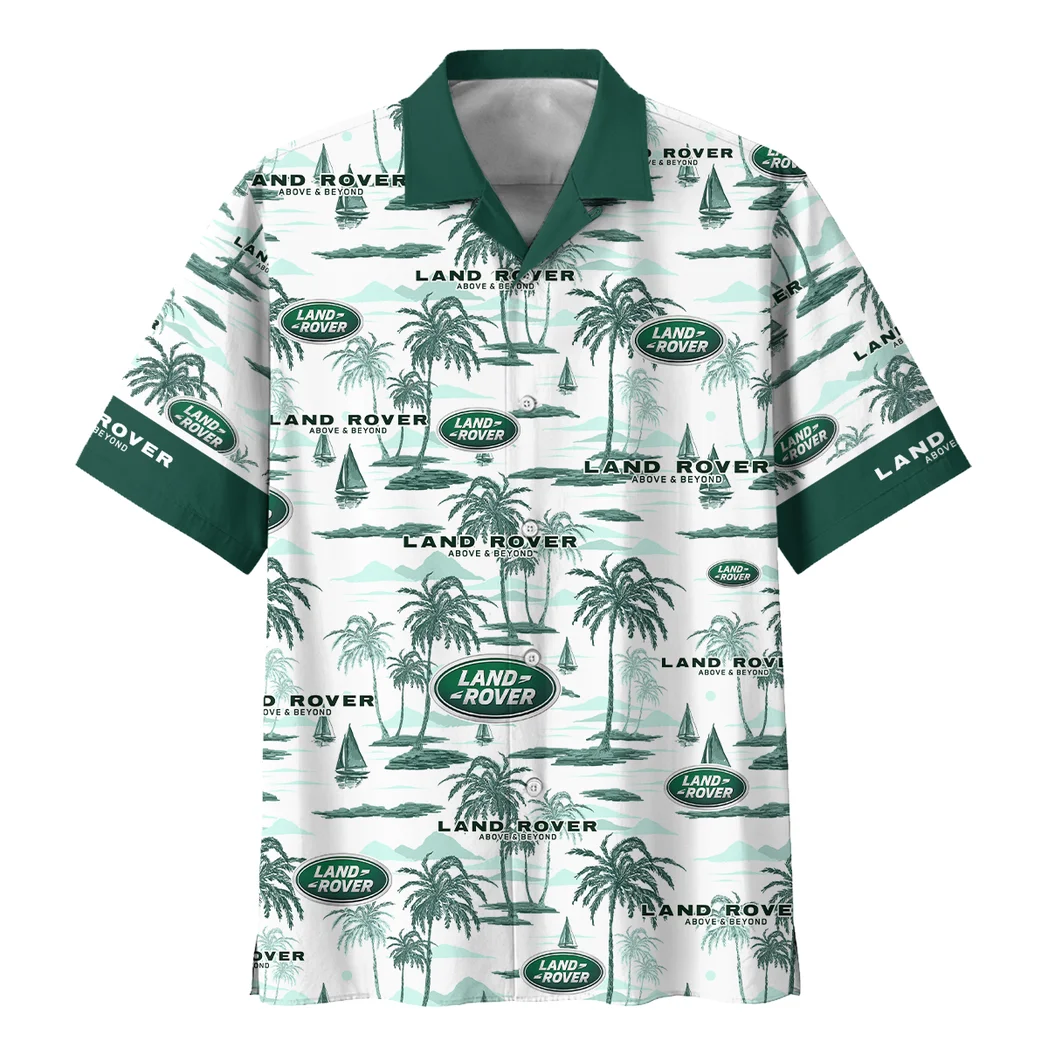 Land Rover Hawaiian Shirt Exclusive Logo, Engine Lover Button Shirt HVN1534LR