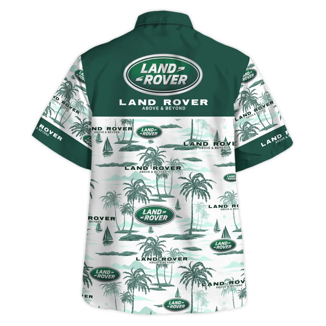 Land Rover Hawaiian Shirt Exclusive Logo, Engine Lover Button Shirt HVN1534LR