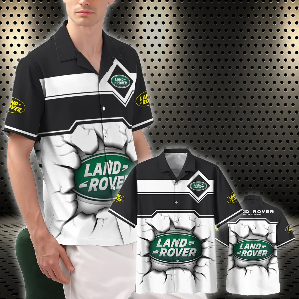 Land Rover Hawaiian Shirt, Summer Garage Button Shirt HVN1400LR