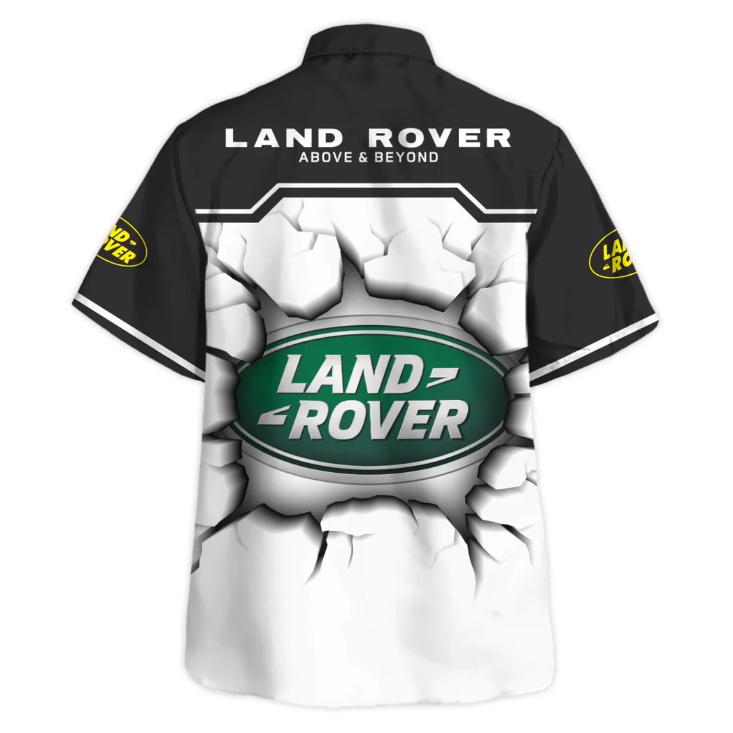 Land Rover Hawaiian Shirt, Summer Garage Button Shirt HVN1400LR