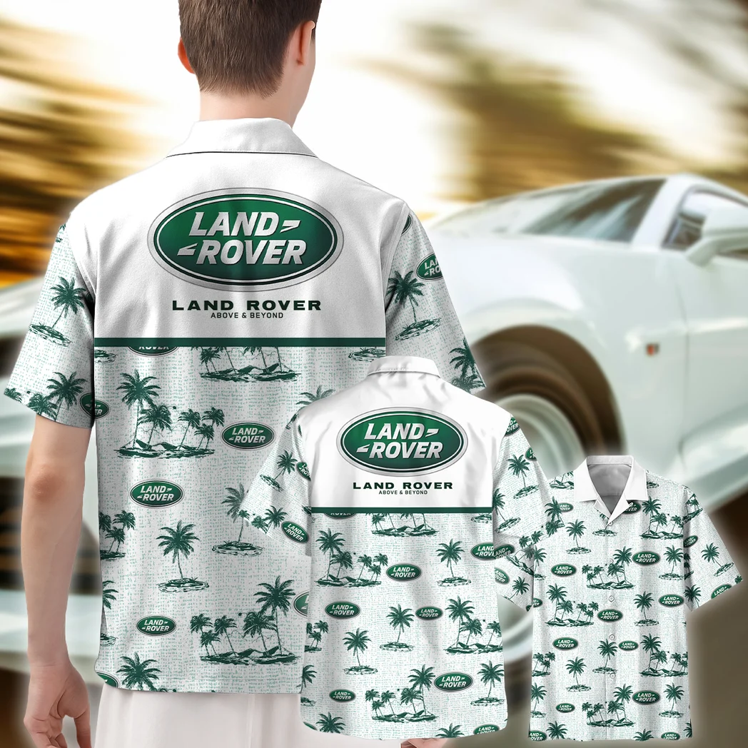 Land Rover Hawaiian Shirt Tropical Style, Street Racer Button Shirt HVN1536LR