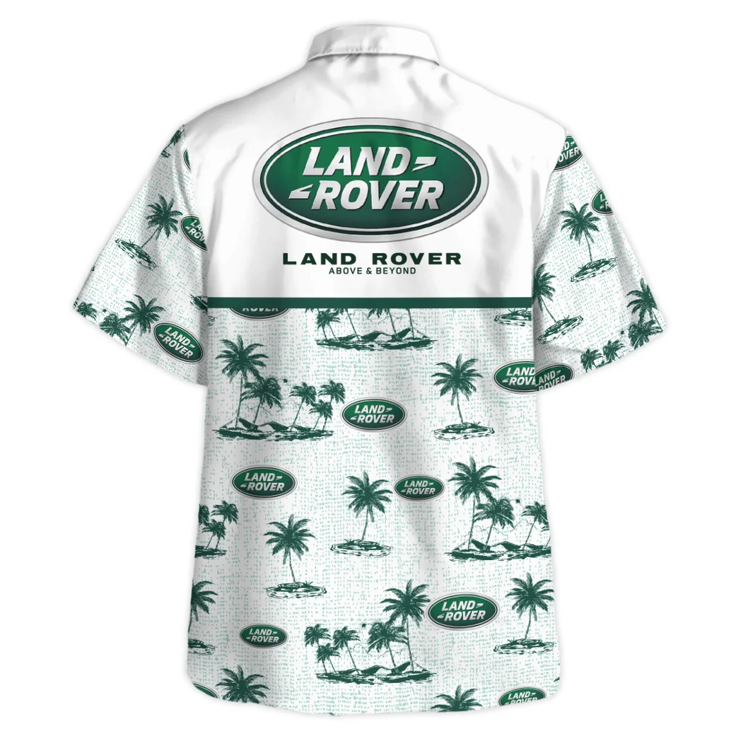 Land Rover Hawaiian Shirt Tropical Style, Street Racer Button Shirt HVN1536LR