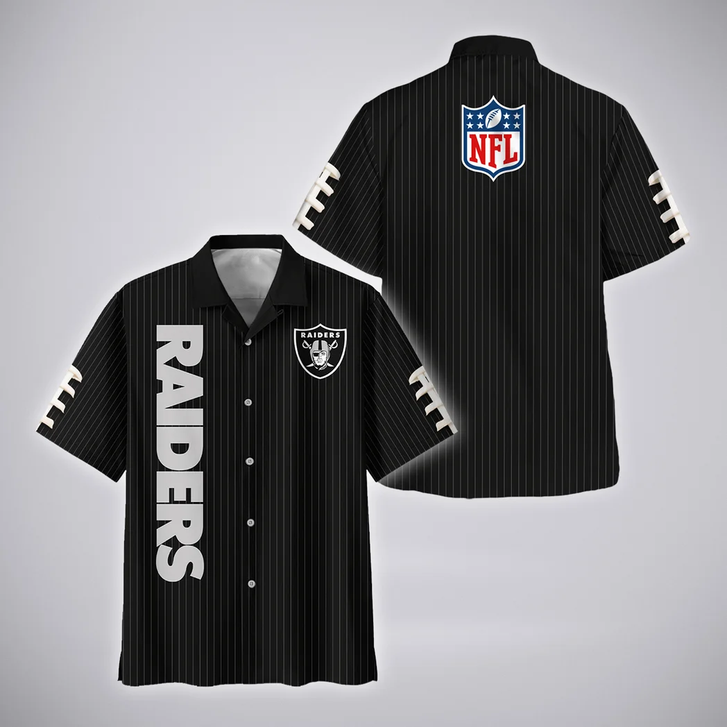 Las Vegas Raiders Hawaiian Shirt, Fan Vibe Button Shirt HVN1424LV
