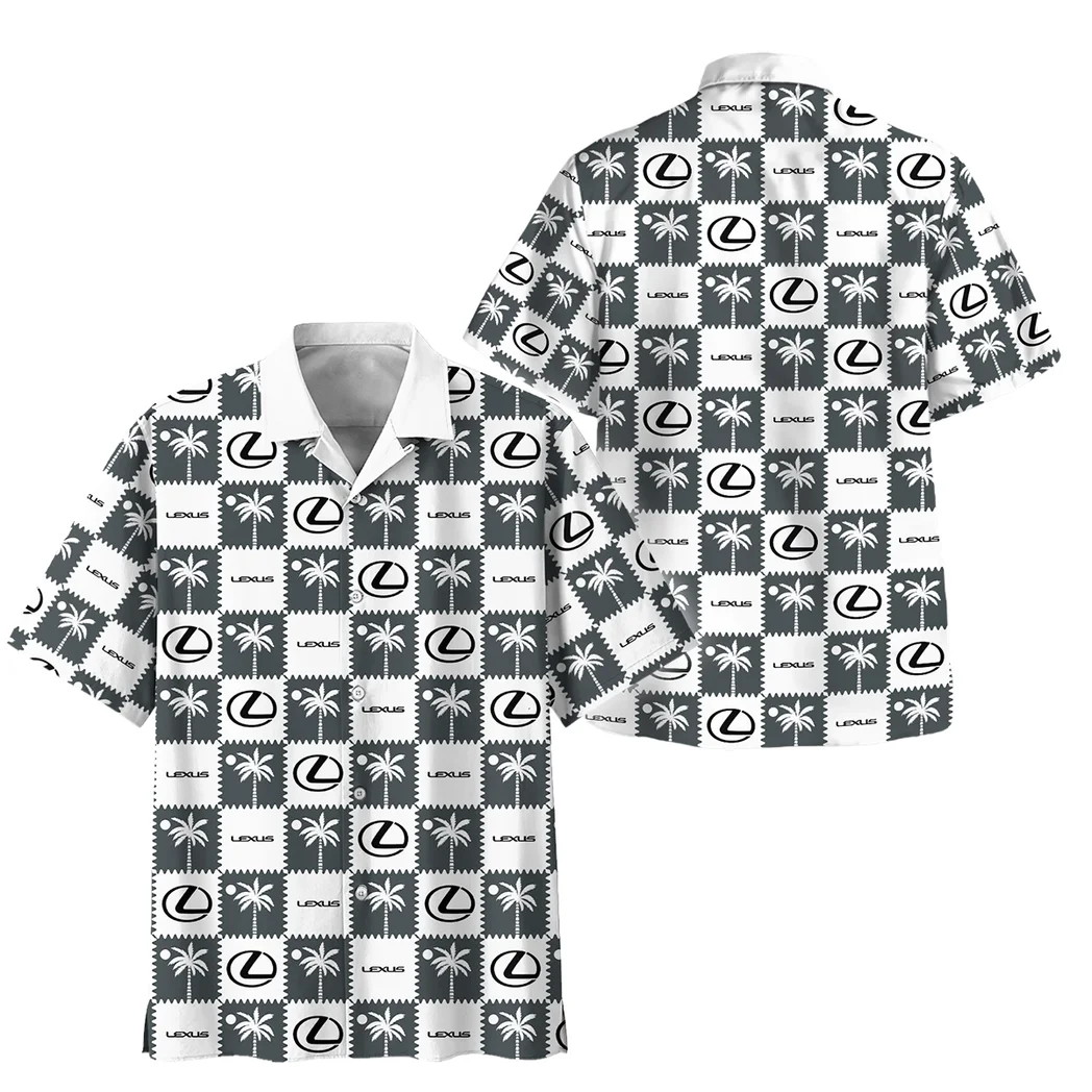 Lexus Hawaiian Shirt Logo Exclusive, Speed Legend Button Shirt HVN1540LE