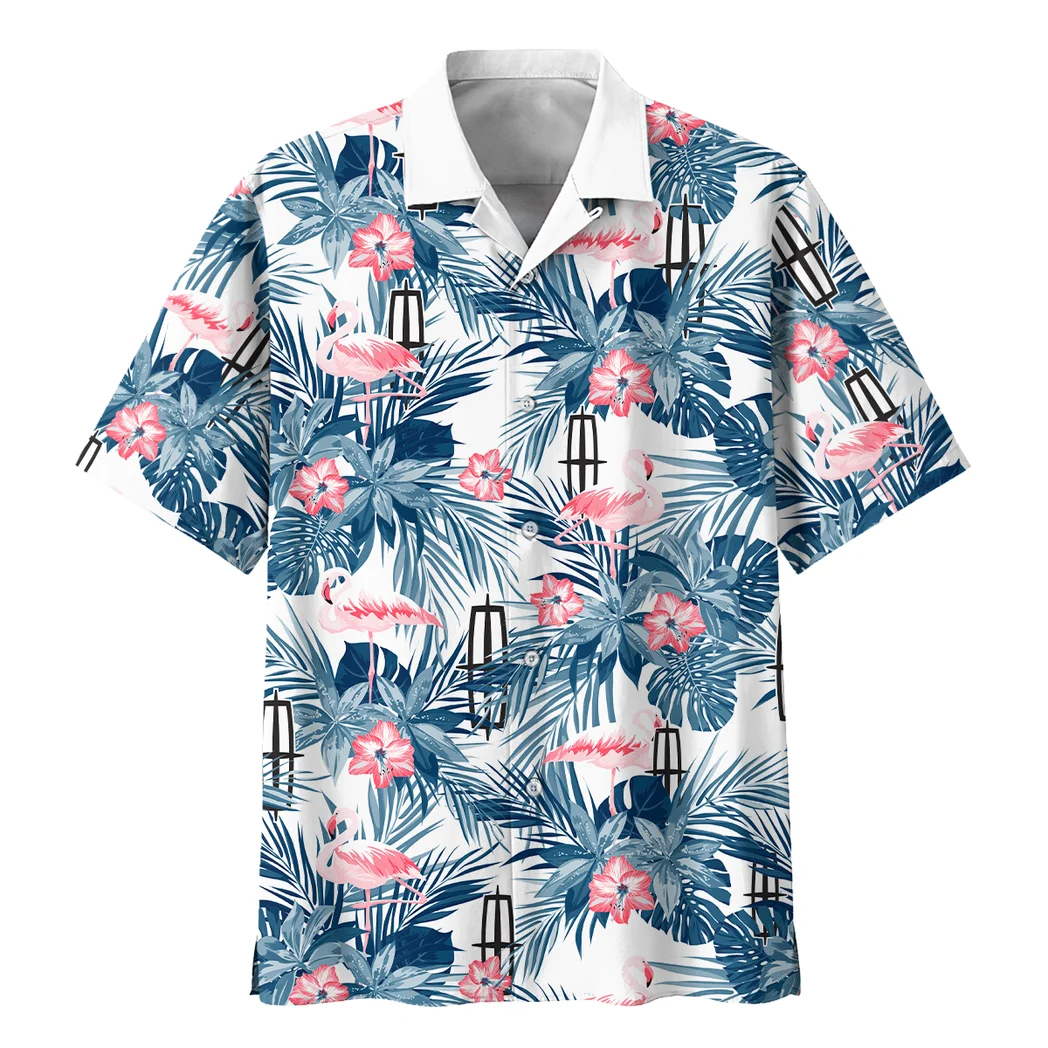 Lincoln Hawaiian Shirt All Over Print, Auto Fan Button Shirt HVN1537LI