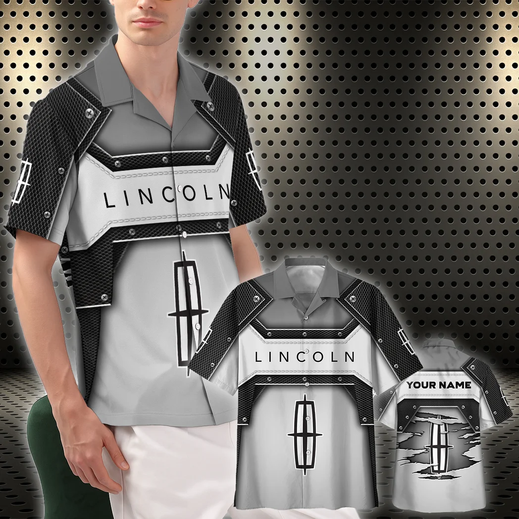 Lincoln Hawaiian Shirt, Speed Legend Button Shirt HVN1401LI