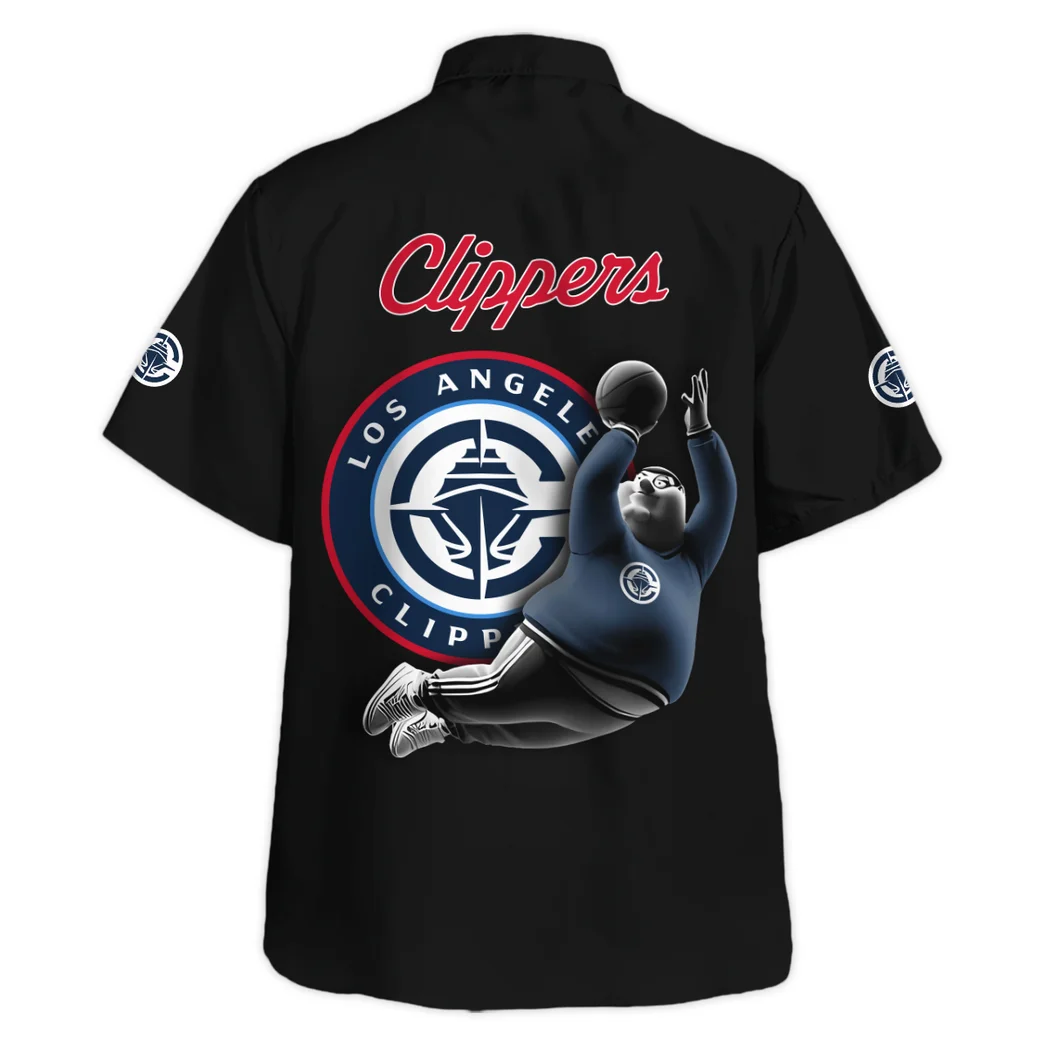 Los Angeles Clippers Hawaiian Shirt Exclusive Logo, Sport Passion Button Shirt HVN1530LAC