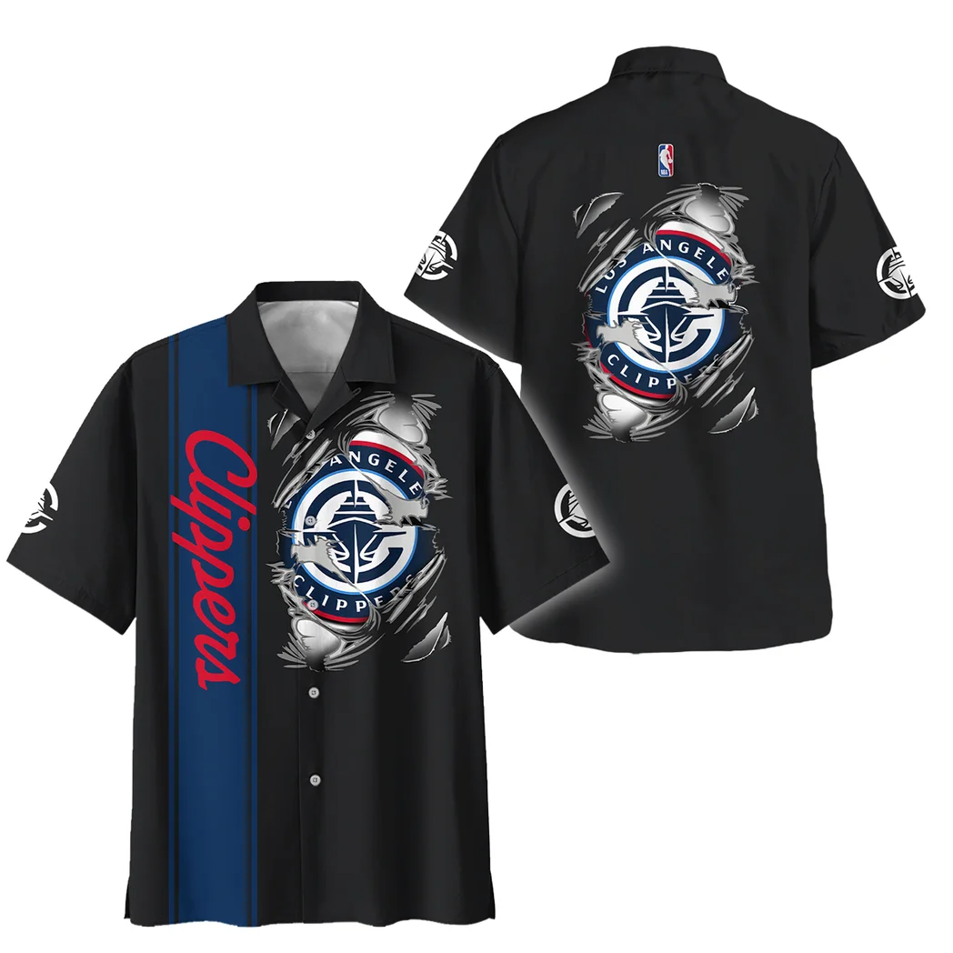 Los Angeles Clippers Hawaiian Shirt Fan Edition Design, Loyal Fan Button Shirt HVN1579LAC