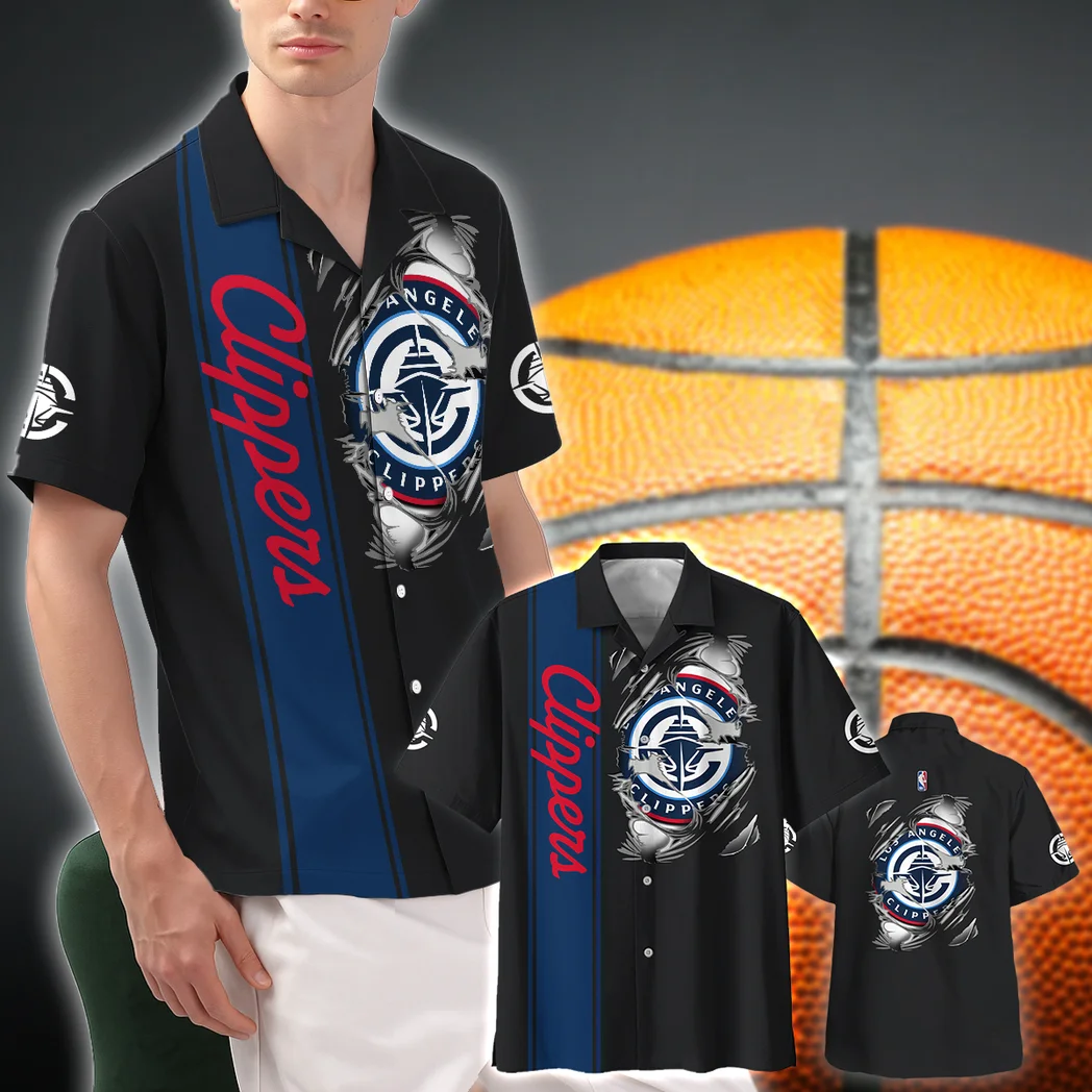 Los Angeles Clippers Hawaiian Shirt Fan Edition Design, Loyal Fan Button Shirt HVN1579LAC