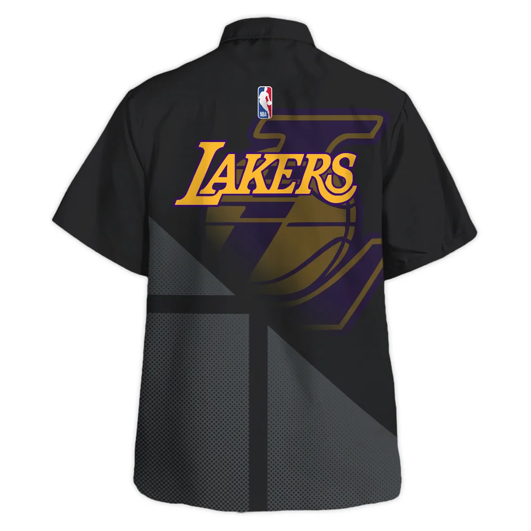 Los Angeles Lakers Hawaiian Shirt Fan Edition Design, Tropical Match Day Shirt HVN1578LAL