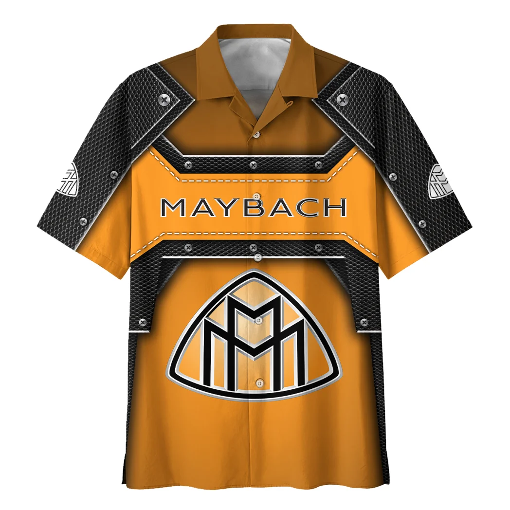 Maybach Hawaiian Shirt, Engine Lover Button Shirt HVN1401MA
