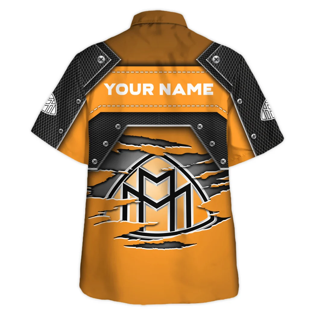 Maybach Hawaiian Shirt, Engine Lover Button Shirt HVN1401MA